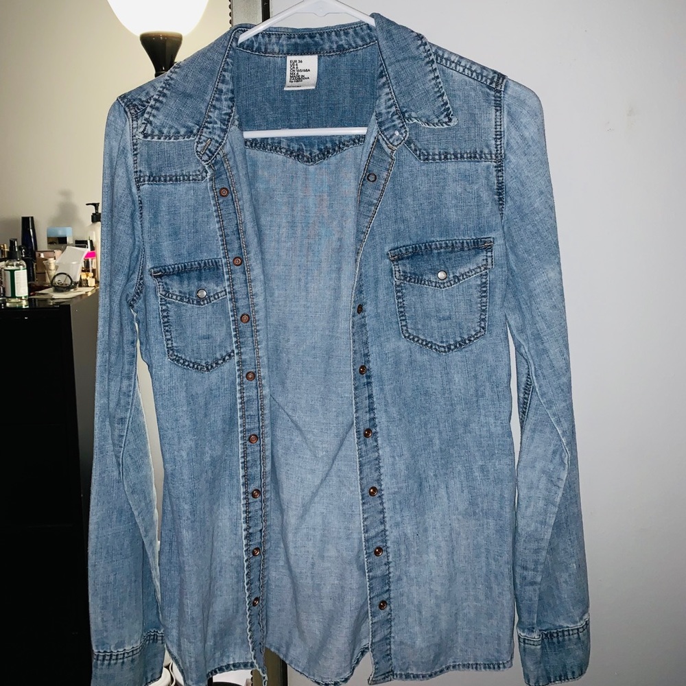 H&M Women’s  Jean Shirt
